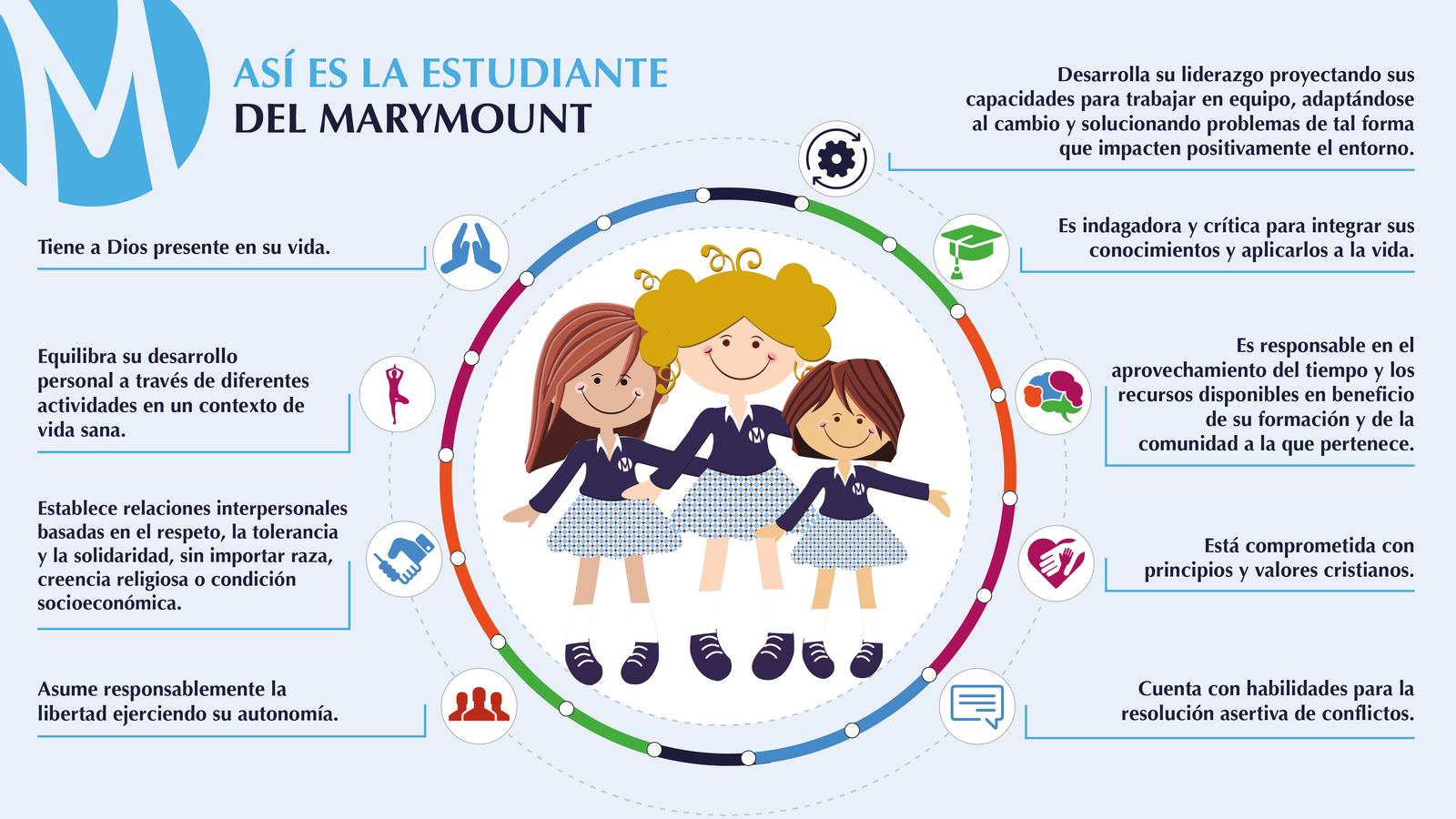 Estudiante Marymount-01 Así es la estudiante del Marymount